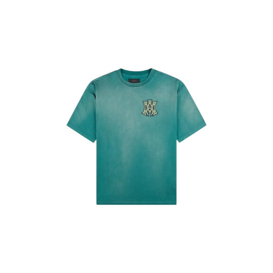 T- SHIRT AMIRI HOLLYWOOD SKATE TEAL GREEN