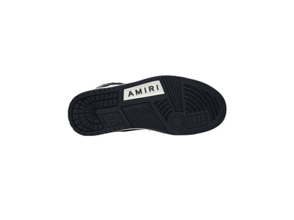 AMIRI SKELETON HIGH WHITE & BLACK