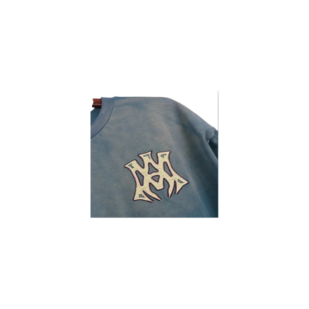 T- SHIRT AMIRI HOLLYWOOD SKATE TEAL GREEN