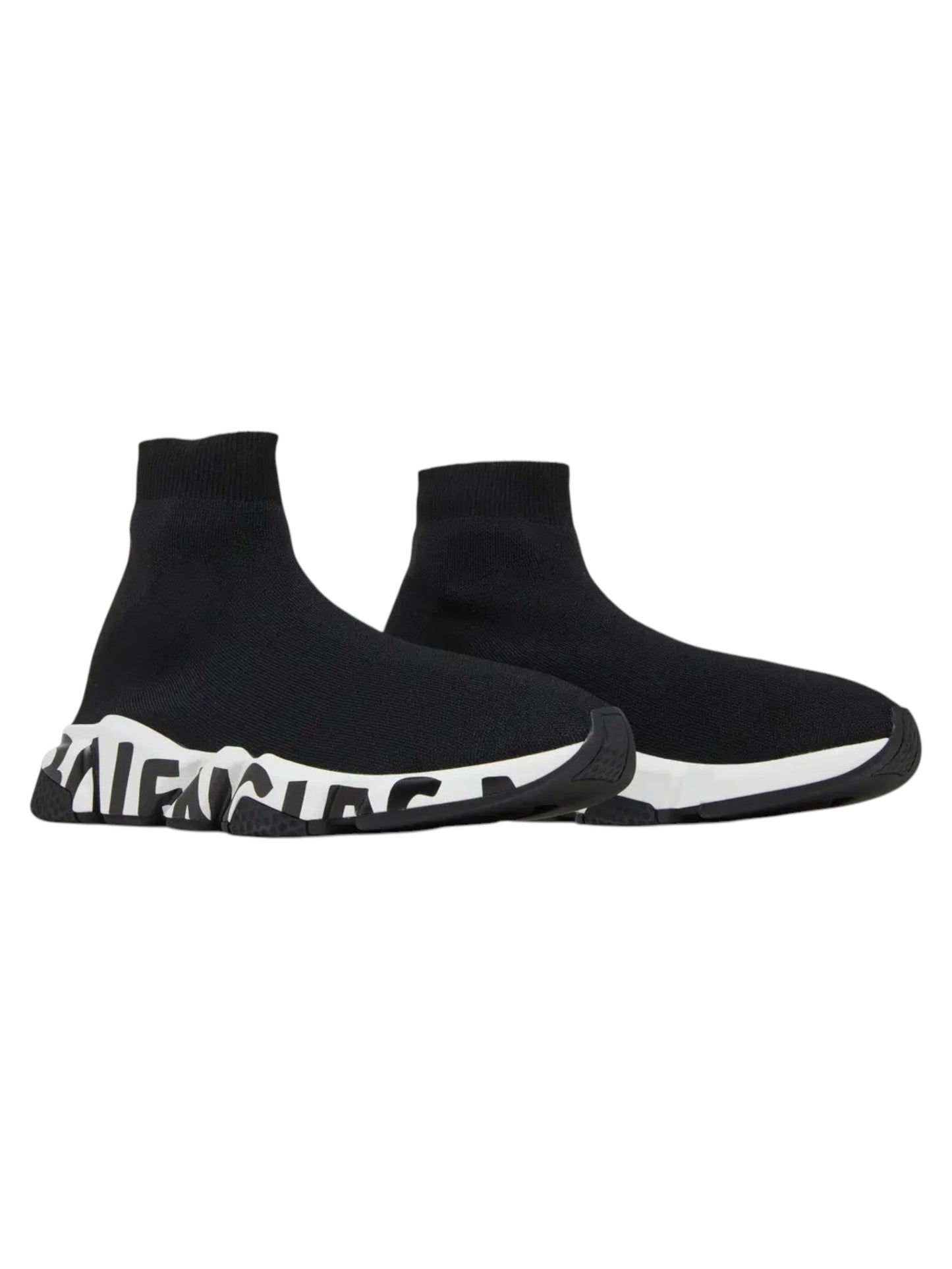 BALENCIAGA SPEED 2.0 GRAFFITTI BLACK & WHITE